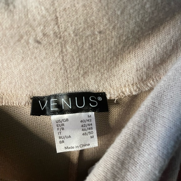 Venus Cozy Hacci Duster and Jogger Set in Khaki - Picture 6 of 15